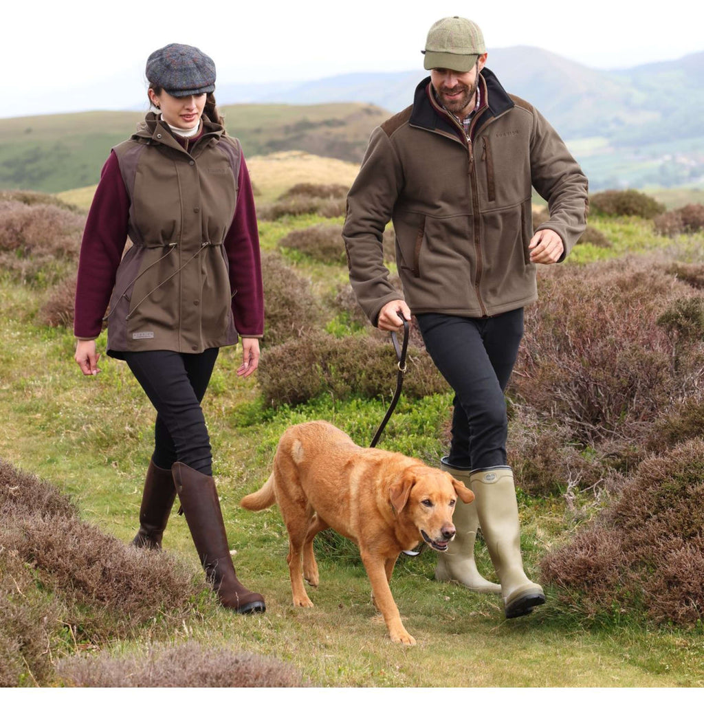 Aubrion by Shires Veste Heritage Fleece Olive foncé