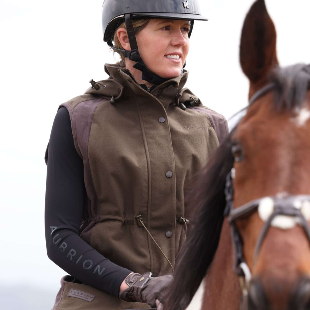 Aubrion by Shires Bodychauffant Heritage Olive foncé