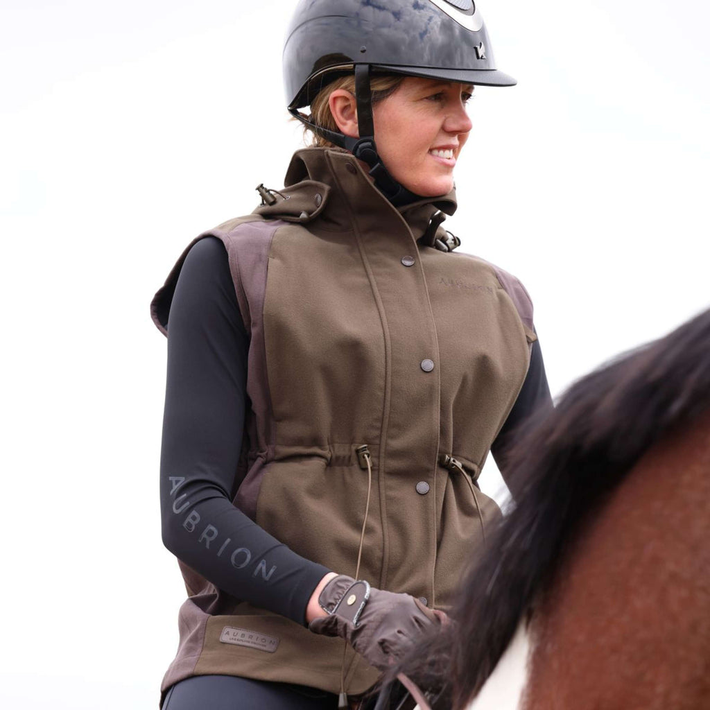 Aubrion by Shires Bodychauffant Heritage Olive foncé