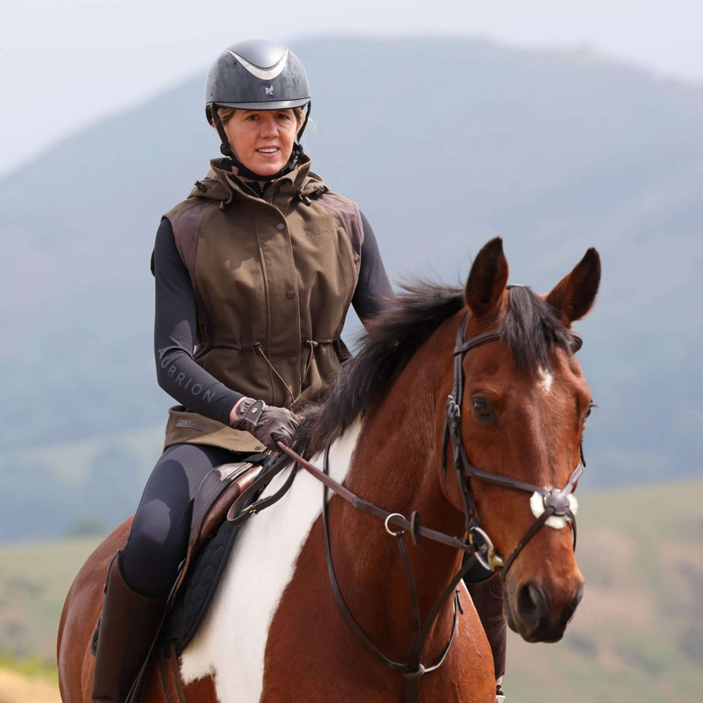Aubrion by Shires Bodychauffant Heritage Olive foncé
