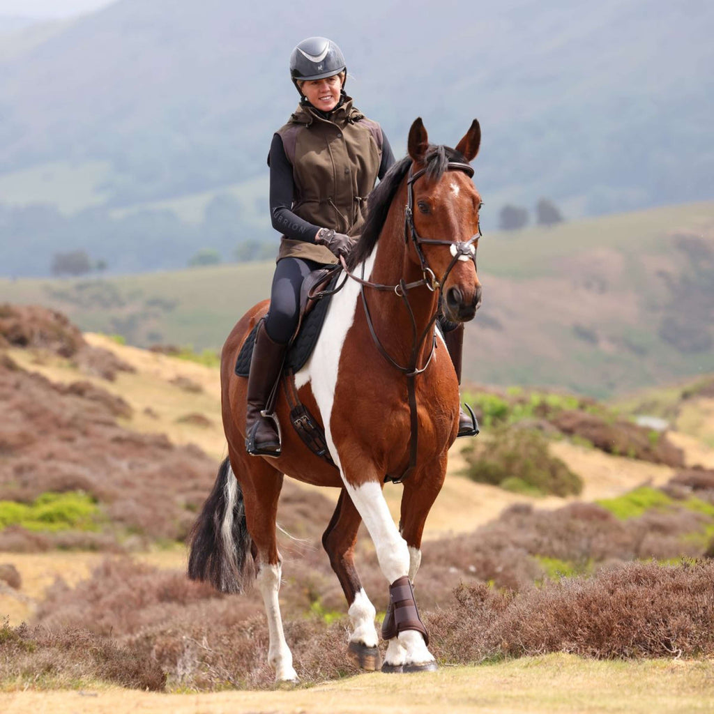 Aubrion by Shires Bodychauffant Heritage Olive foncé