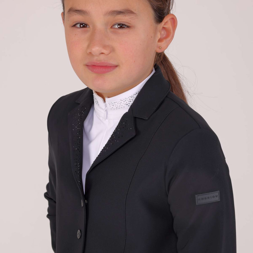 Aubrion by Shires Veste de Concours Optima GX Enfants Noir