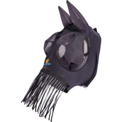 FlyGuard Masque Anti-Mouches Pro Stretch avec Oreilles et Franges Jet