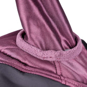 FlyGuard by Shires Masque Anti-Mouches Pro Deluxe avec Oreilles et Nez Black Cherry
