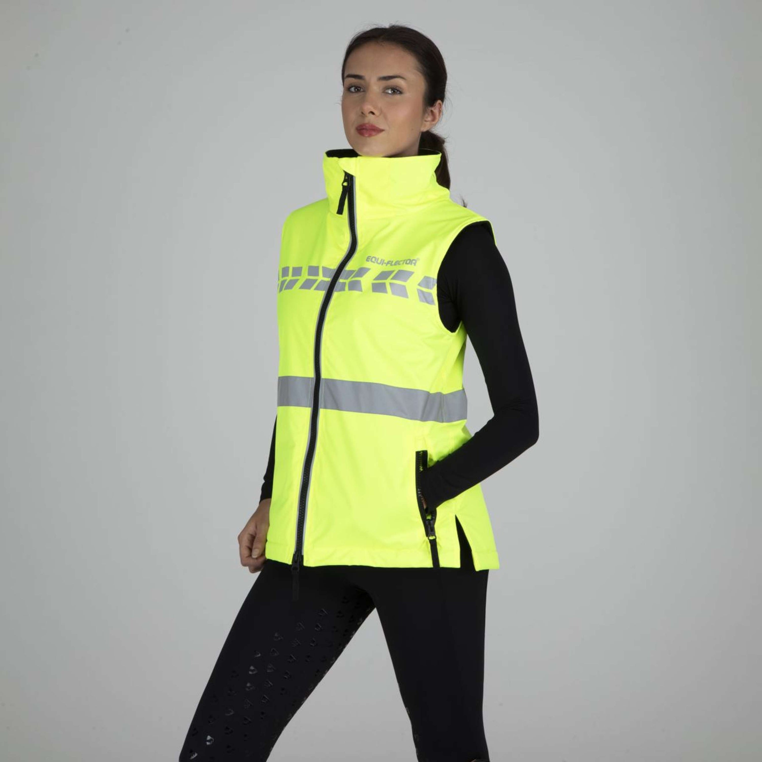 Equi-Flector by Shires Gilet Réfléchissant Jaune Equi-Flector by Shires Gilet Réfléchissant Jaune
