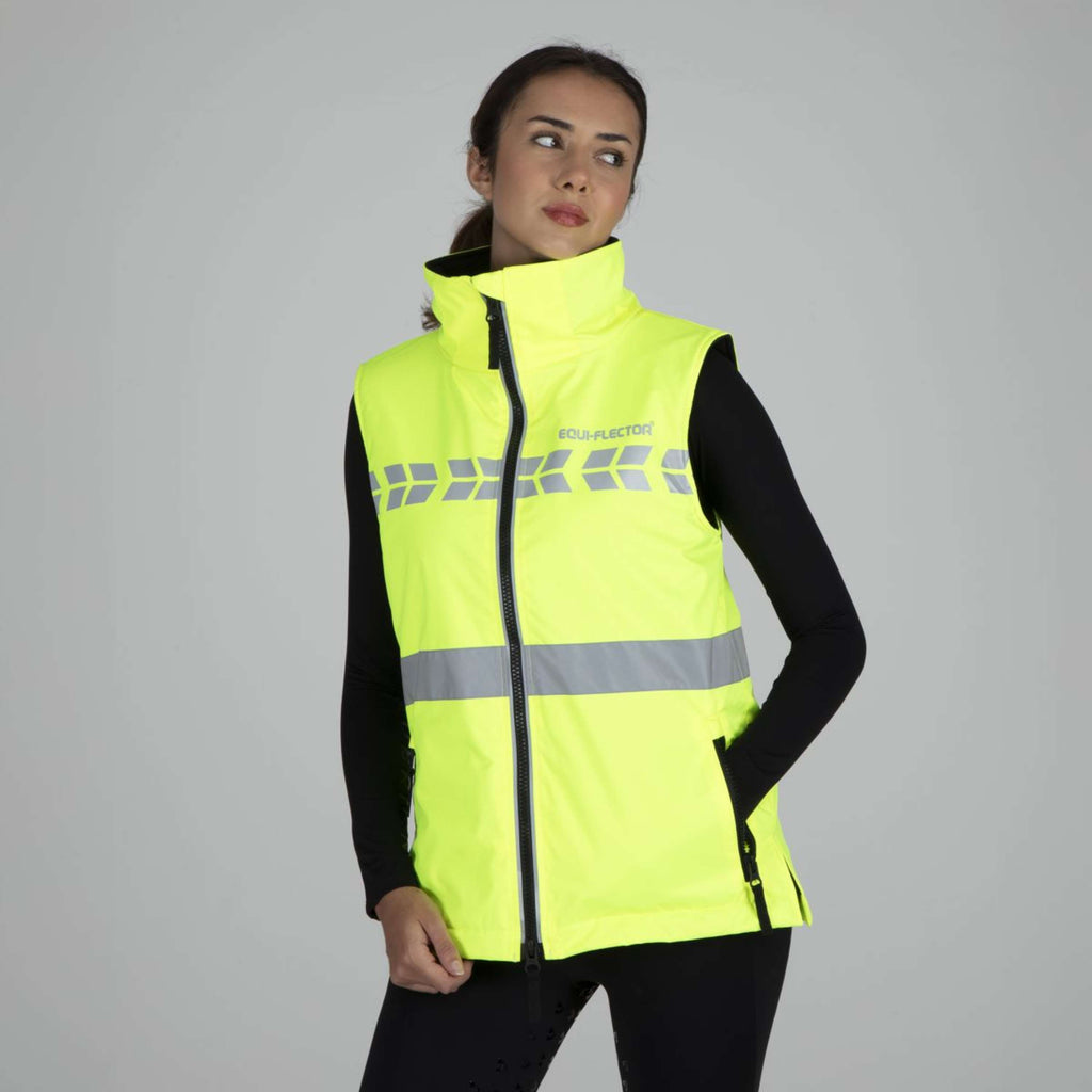 Equi-Flector by Shires Gilet Réfléchissant Jaune