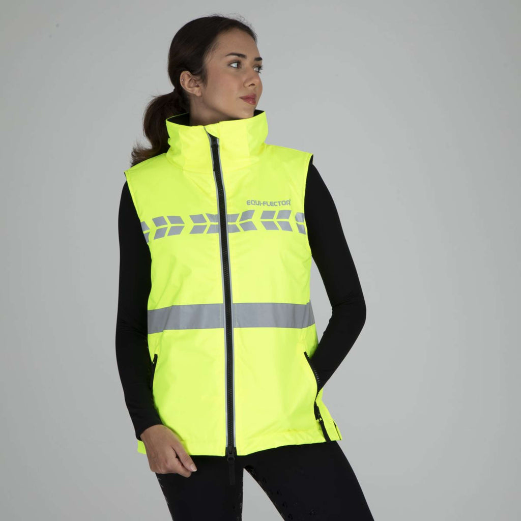 Equi-Flector by Shires Gilet Réfléchissant Jaune