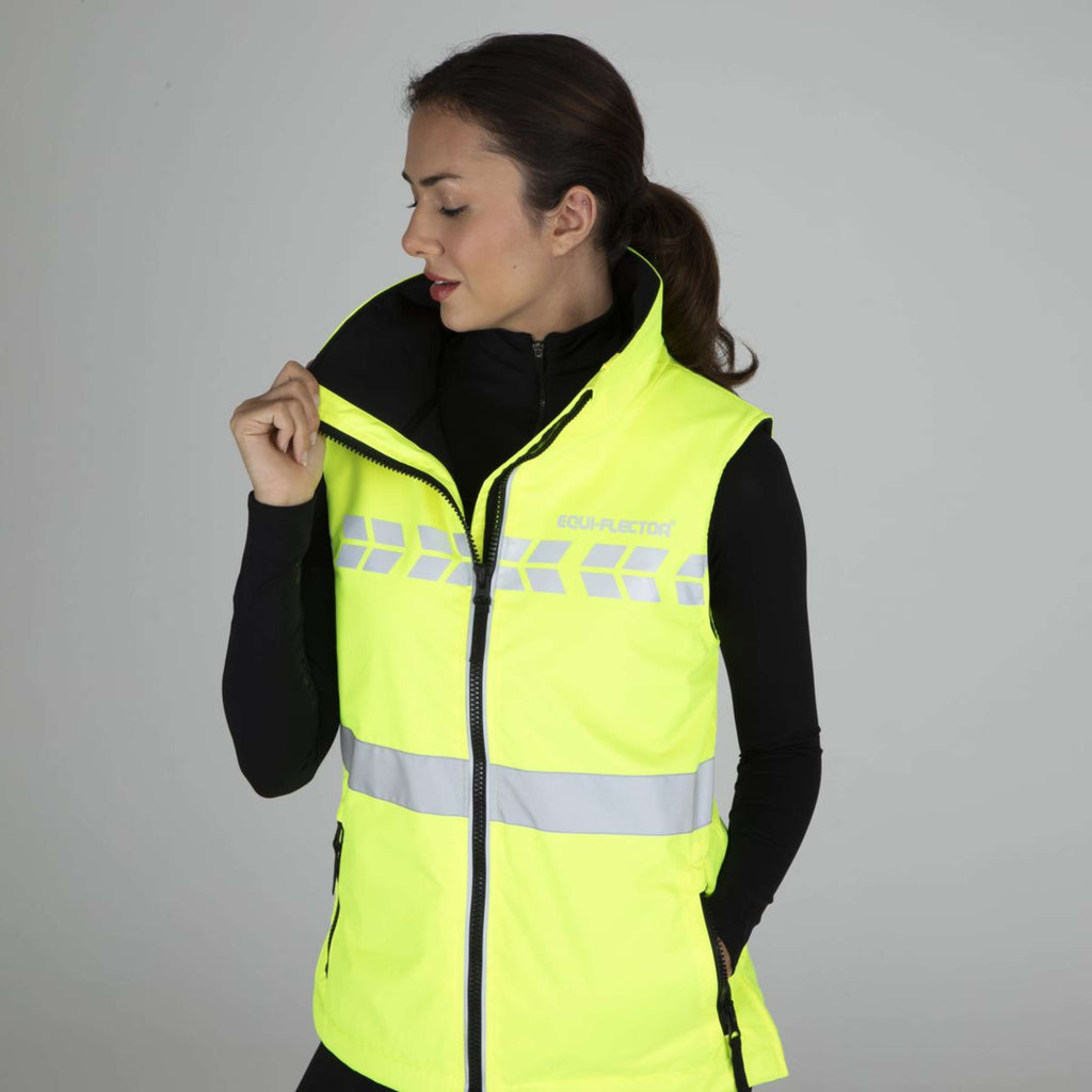 Equi-Flector by Shires Gilet Réfléchissant Jaune