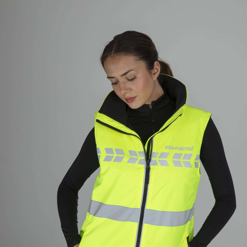 Equi-Flector by Shires Gilet Réfléchissant Jaune