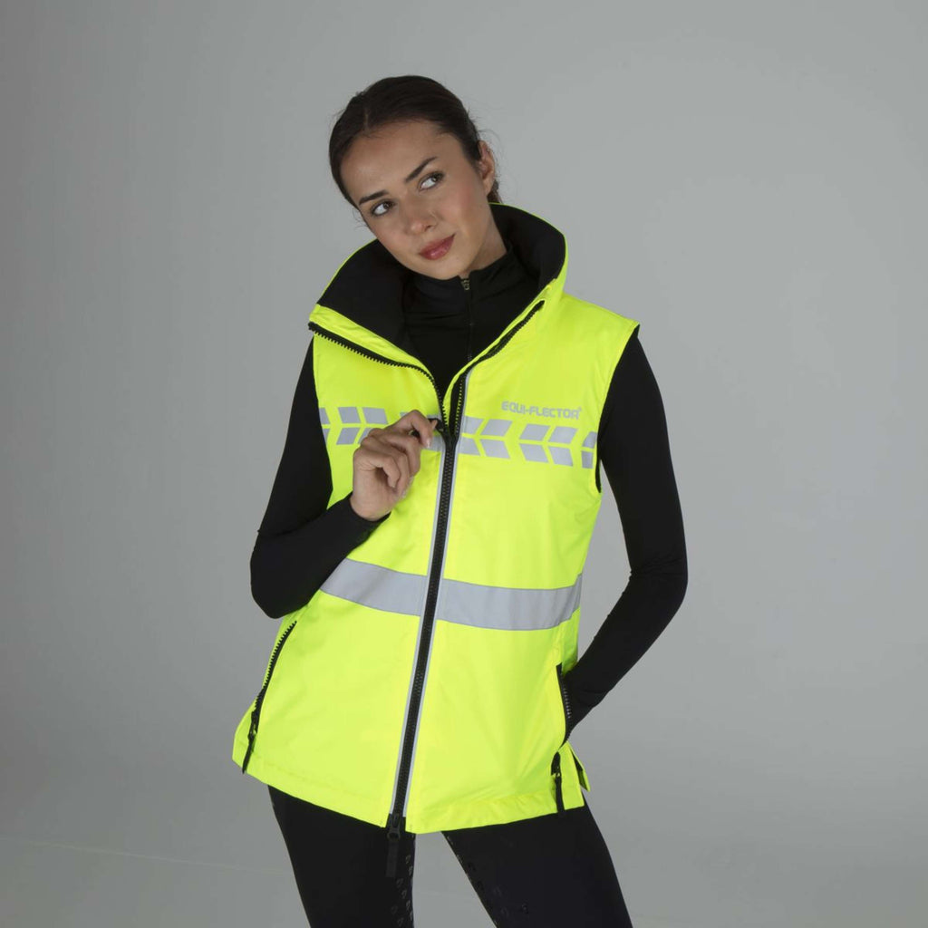 Equi-Flector by Shires Gilet Réfléchissant Jaune
