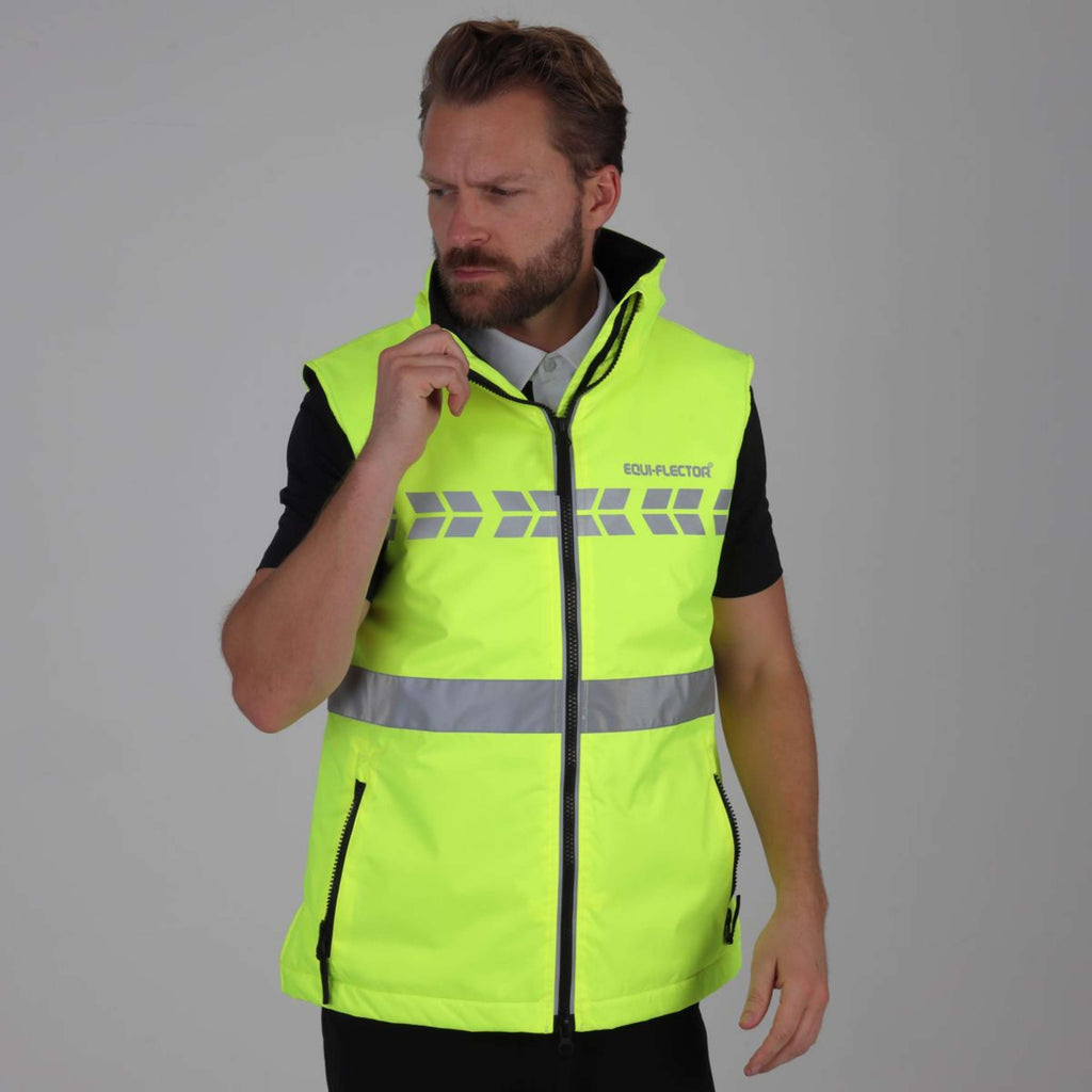 Equi-Flector by Shires Gilet Réfléchissant Jaune