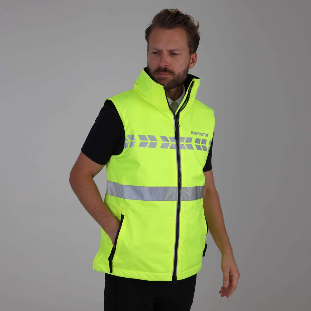 Equi-Flector by Shires Gilet Réfléchissant Jaune