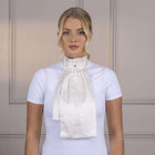 Aubrion by Shires Plastron Croft Blanc