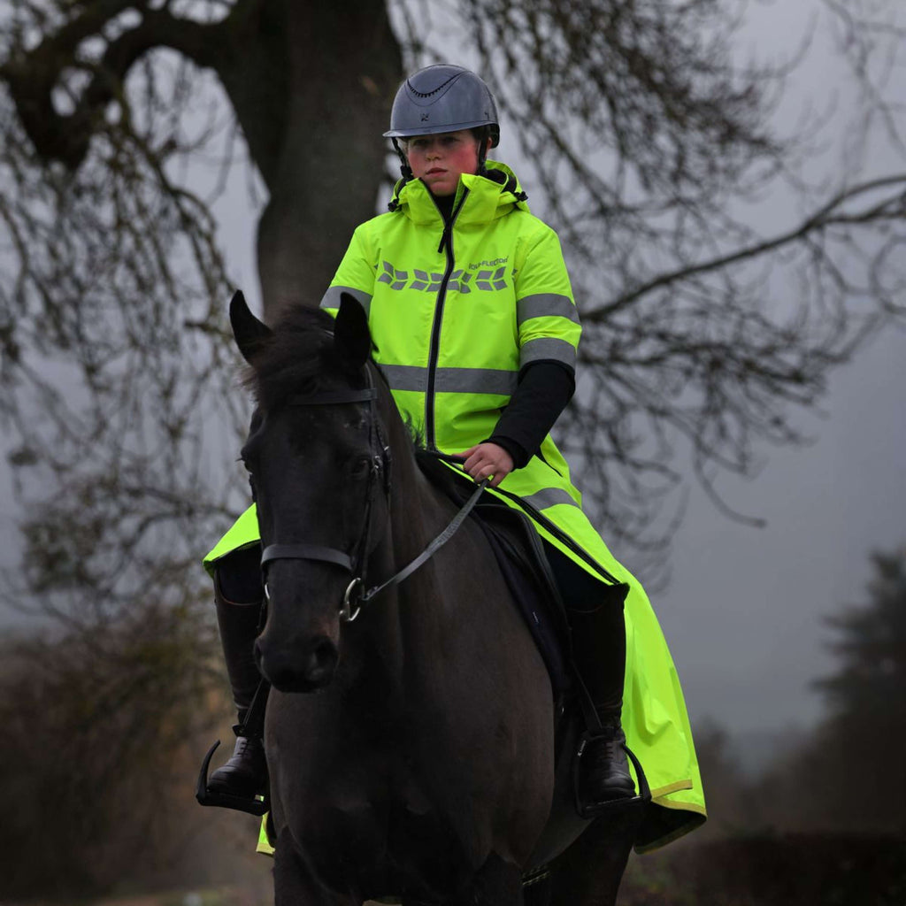 Equi-Flector by Shires Veste Réfléchissante Long Jaune