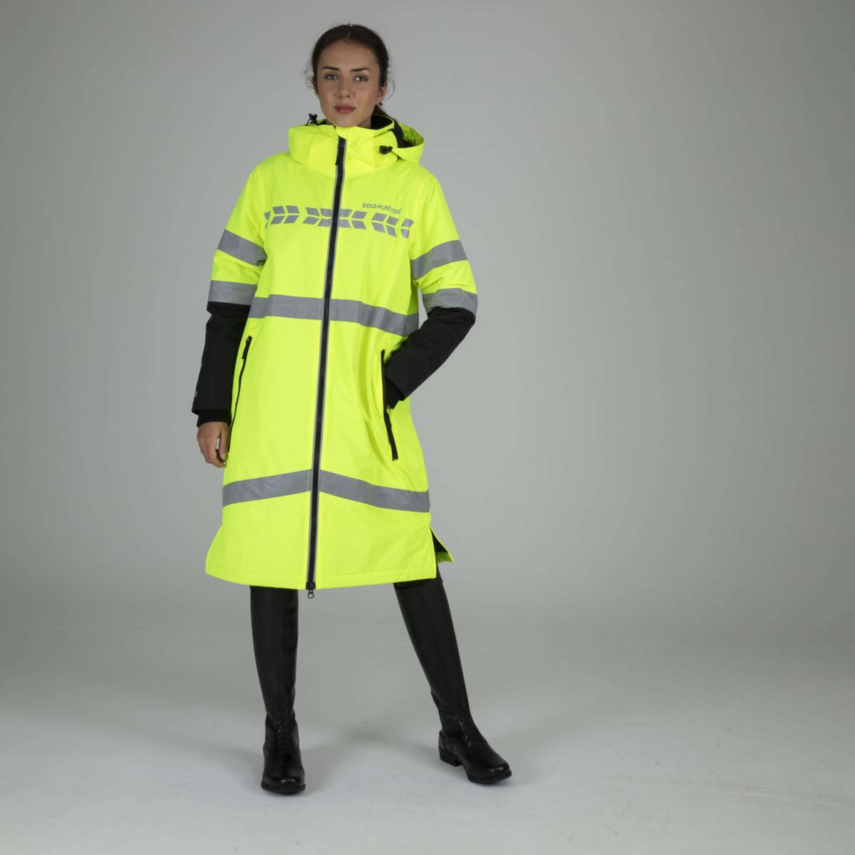 Equi-Flector by Shires Veste Réfléchissante Long Jaune