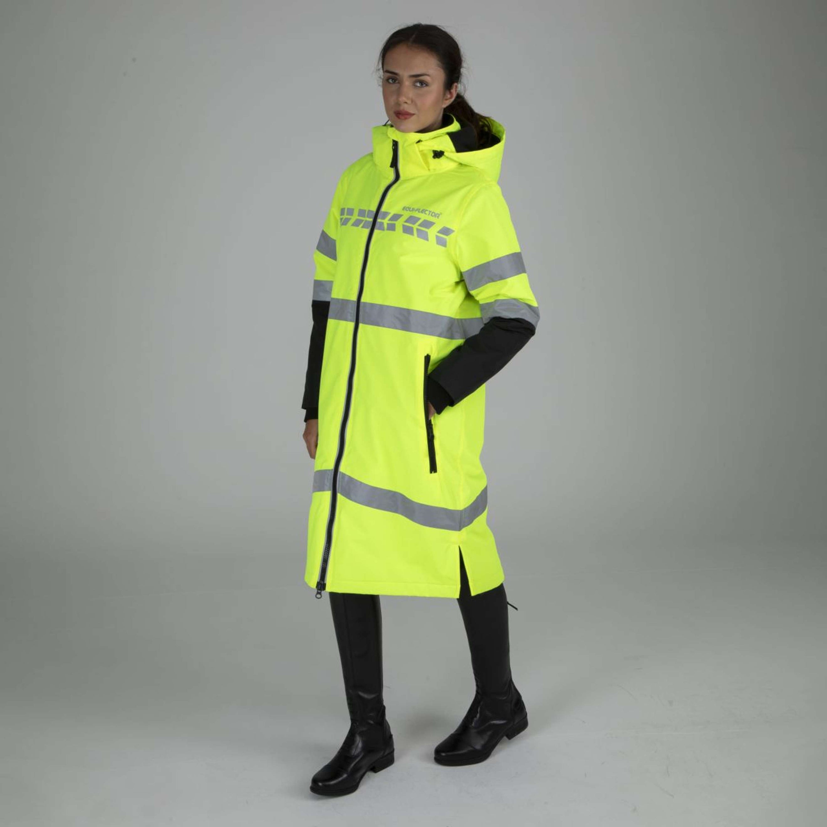 Equi-Flector by Shires Veste Réfléchissante Long Jaune Equi-Flector by Shires Veste Réfléchissante Long Jaune