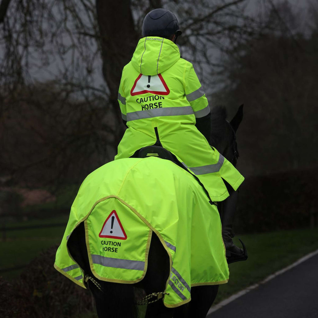 Equi-Flector by Shires Veste Réfléchissante Long Jaune