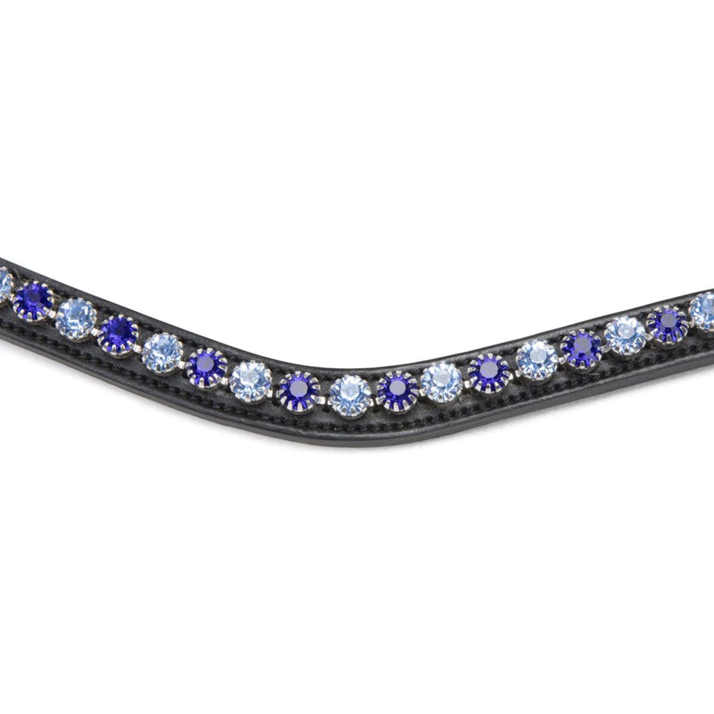 Velociti by Shires Frontal GARA Blue Diamante Noir