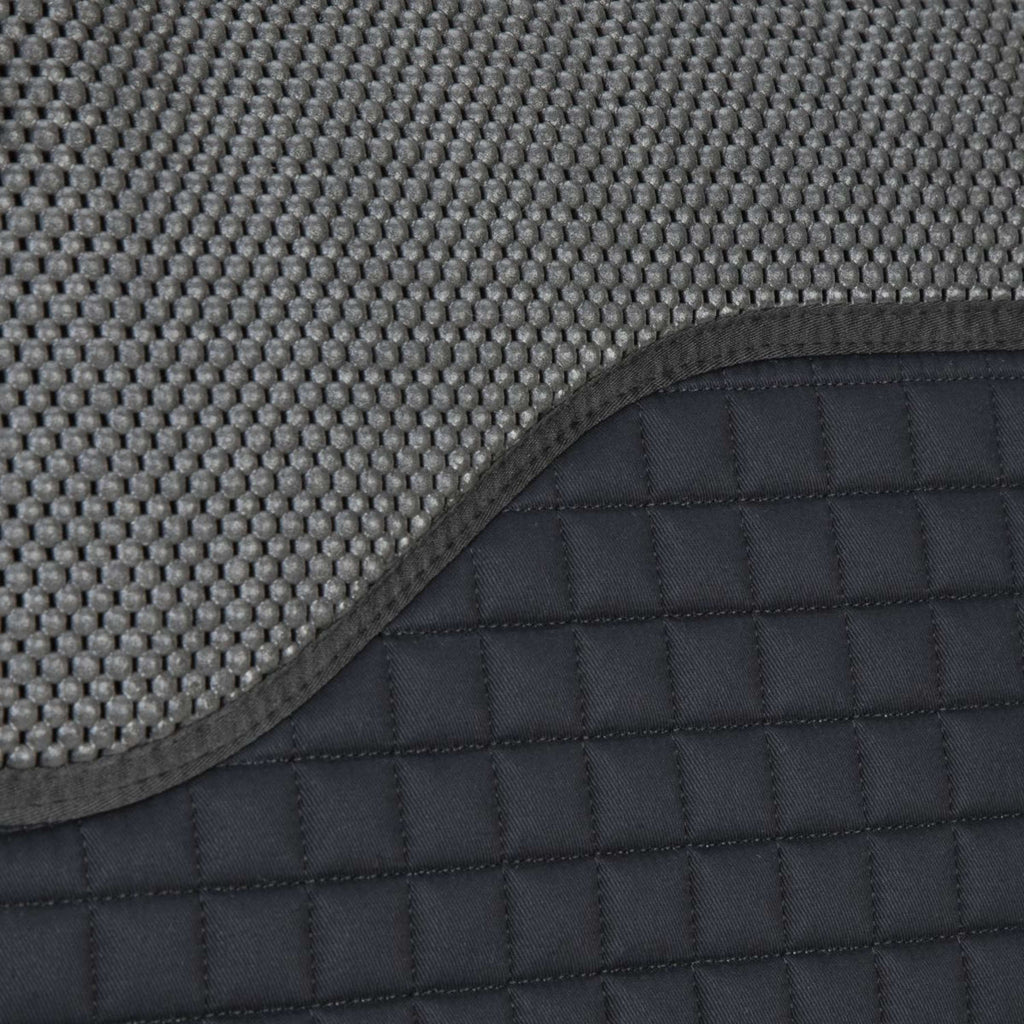 Arma by Shires Tapis de Selle Soft Grip de Saut Noir