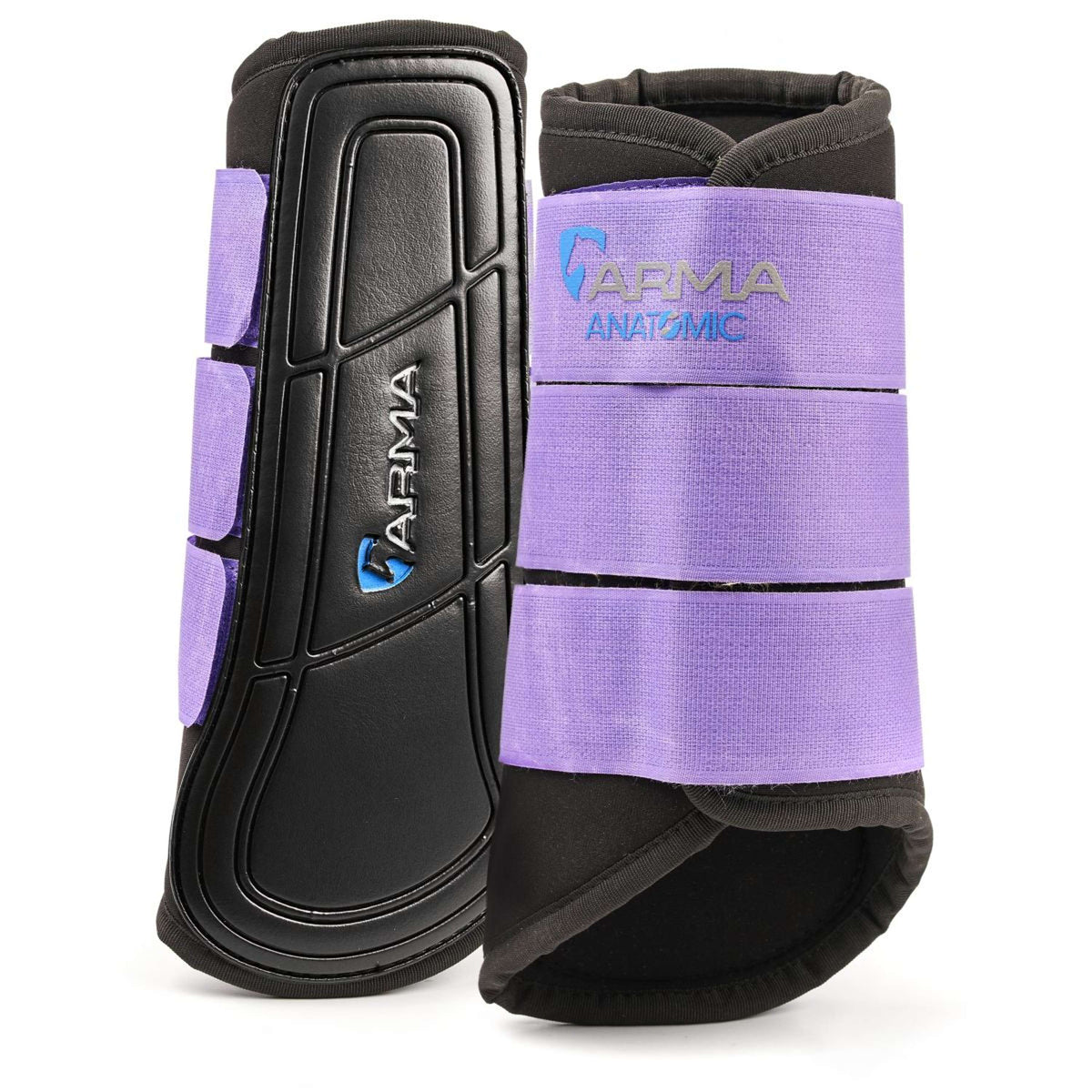 Arma by Shires Brushing Boots Neoprene Lavande