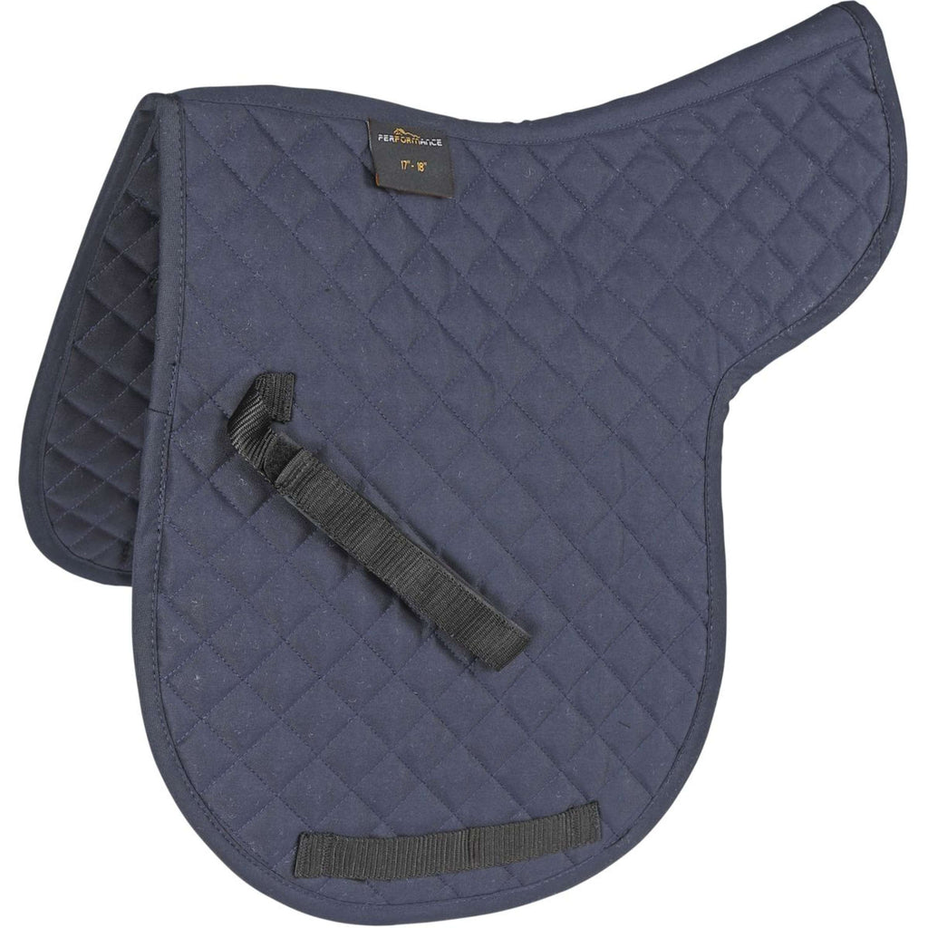 Performance by Shires Tapis de Selle Lite Forme de Selle Marin