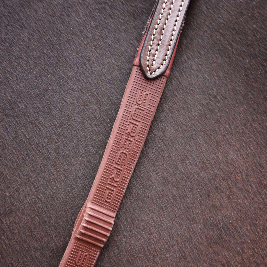 Velociti by Shires Rênes Lusso Elite Pro SureGrip Havane