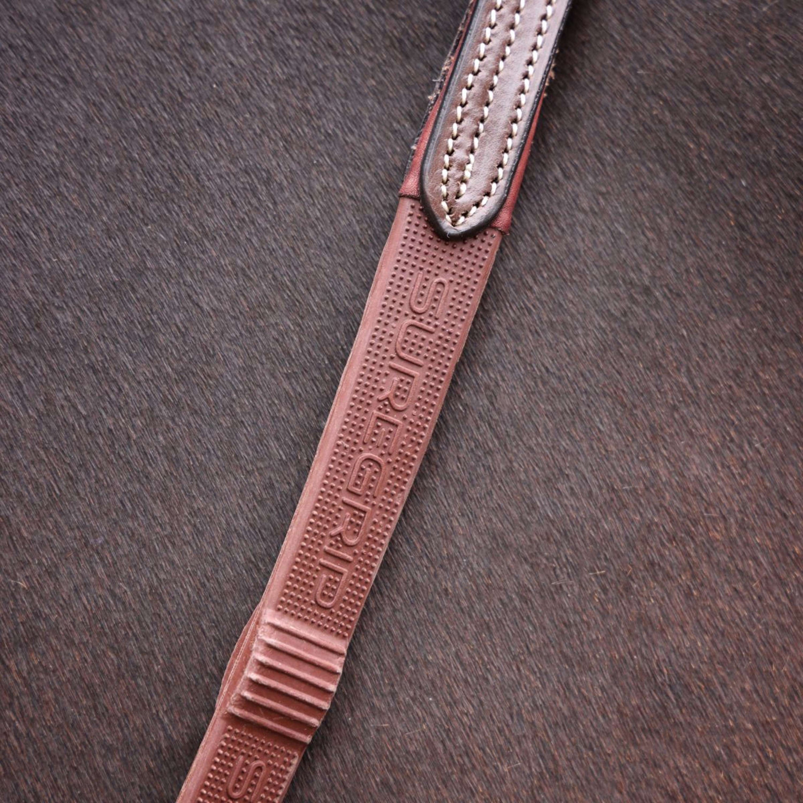 Velociti by Shires Rênes Lusso Elite Pro SureGrip Havane Velociti by Shires Rênes Lusso Elite Pro SureGrip Havane