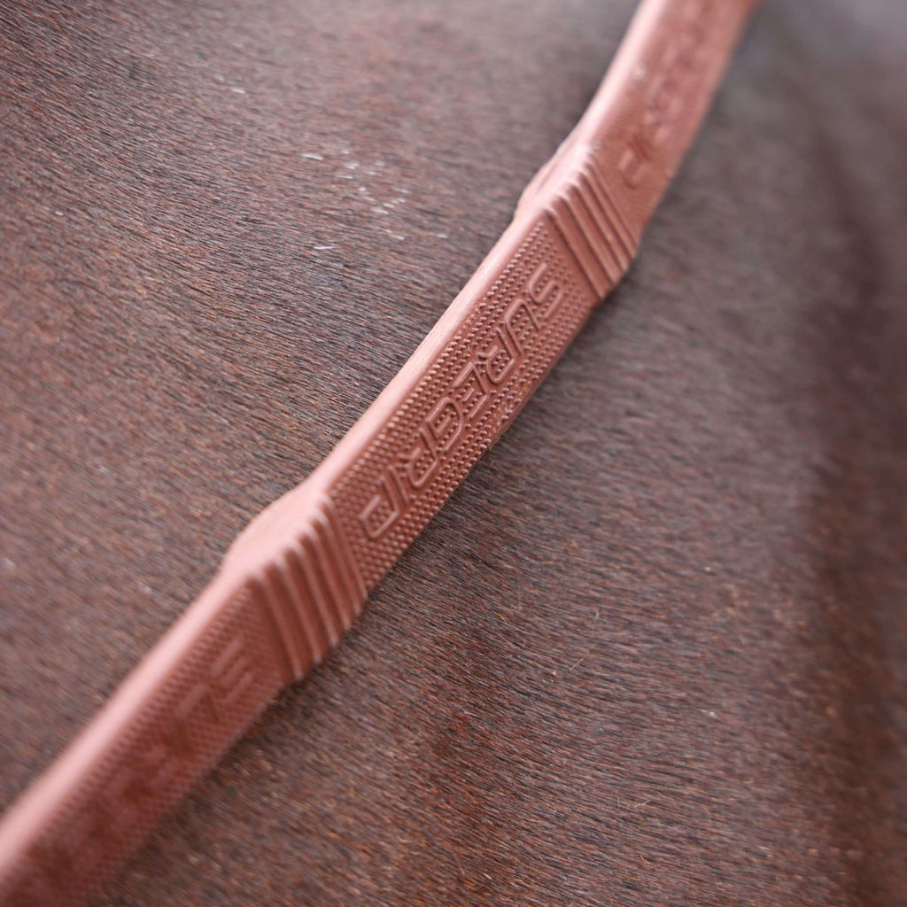 Velociti by Shires Rênes Lusso Elite Pro SureGrip Havane