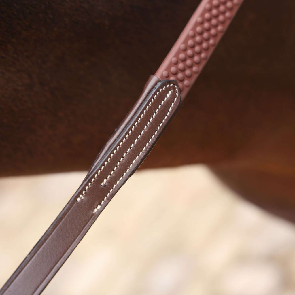 Velociti by Shires Rênes Lusso Elite Pro SureGrip Havane