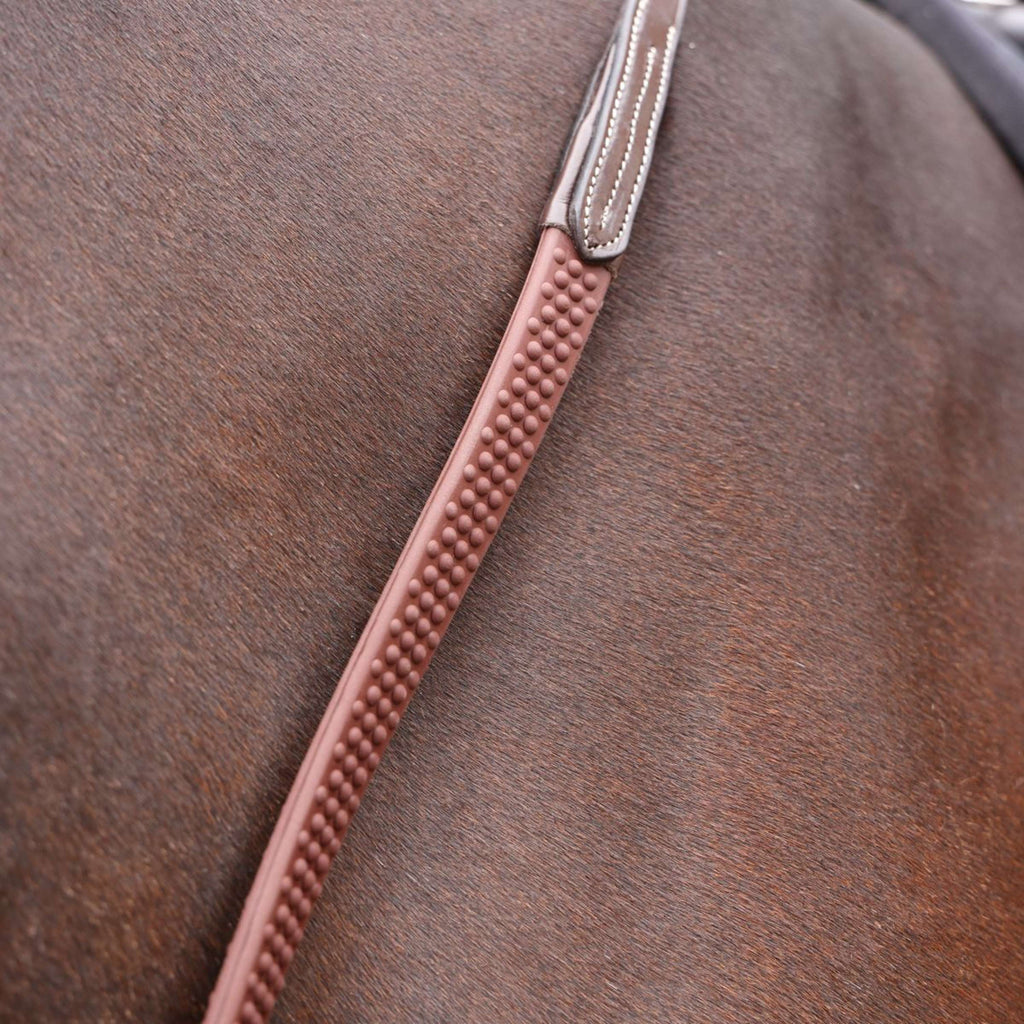 Velociti by Shires Rênes Lusso Elite Pro SureGrip Havane