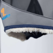 FlyGuard by Shires Masque Anti-Mouches Pro Fine Mesh sans Oreilles Marin