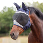 FlyGuard by Shires Masque Anti-Mouches Pro Fine Mesh avec Oreilles Marin