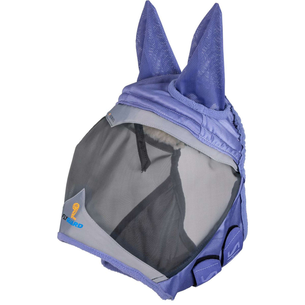 FlyGuard by Shires Masque Anti-Mouches Pro Fine Mesh avec Oreilles Sky
