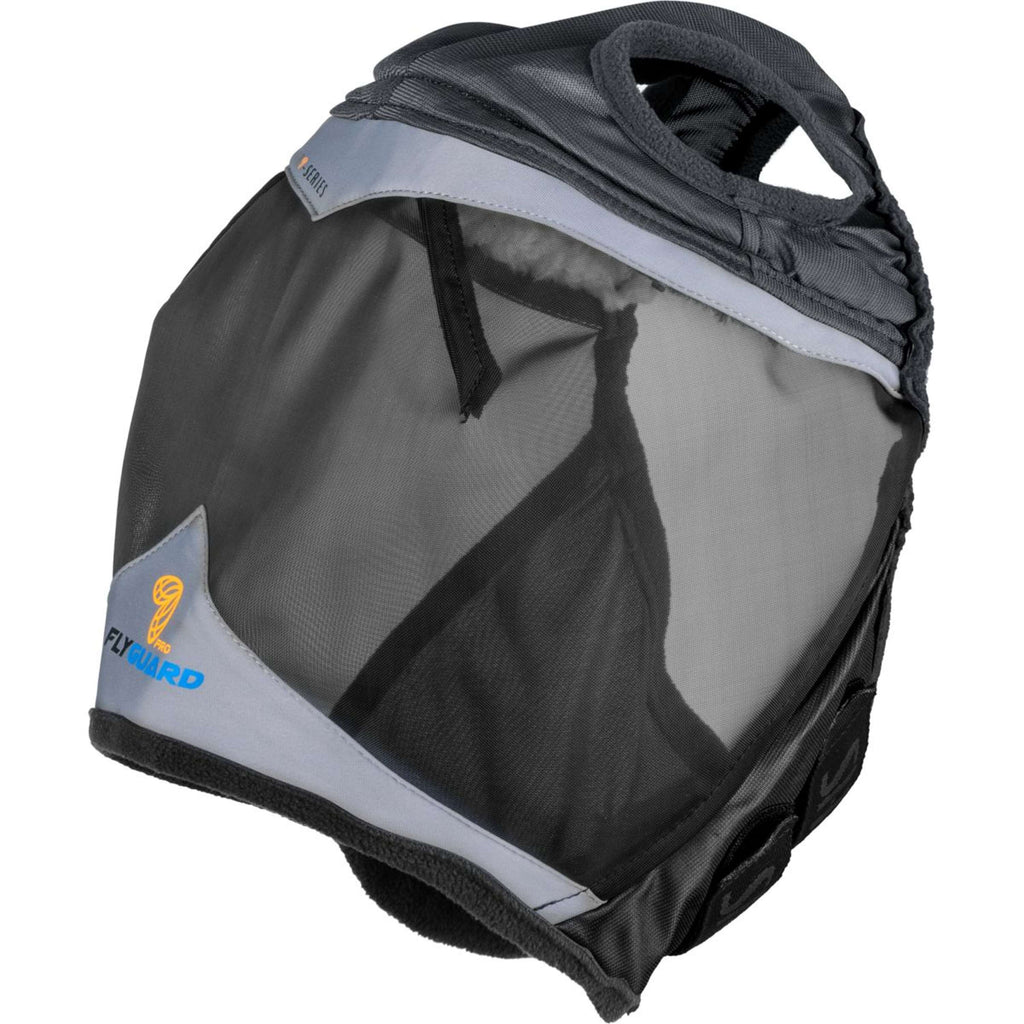 FlyGuard by Shires Masque Anti-Mouches Pro Fine Mesh avec Découpe D'oreille Jet