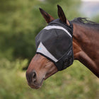 FlyGuard by Shires Masque Anti-Mouches Pro Fine Mesh avec Découpe D'oreille Jet