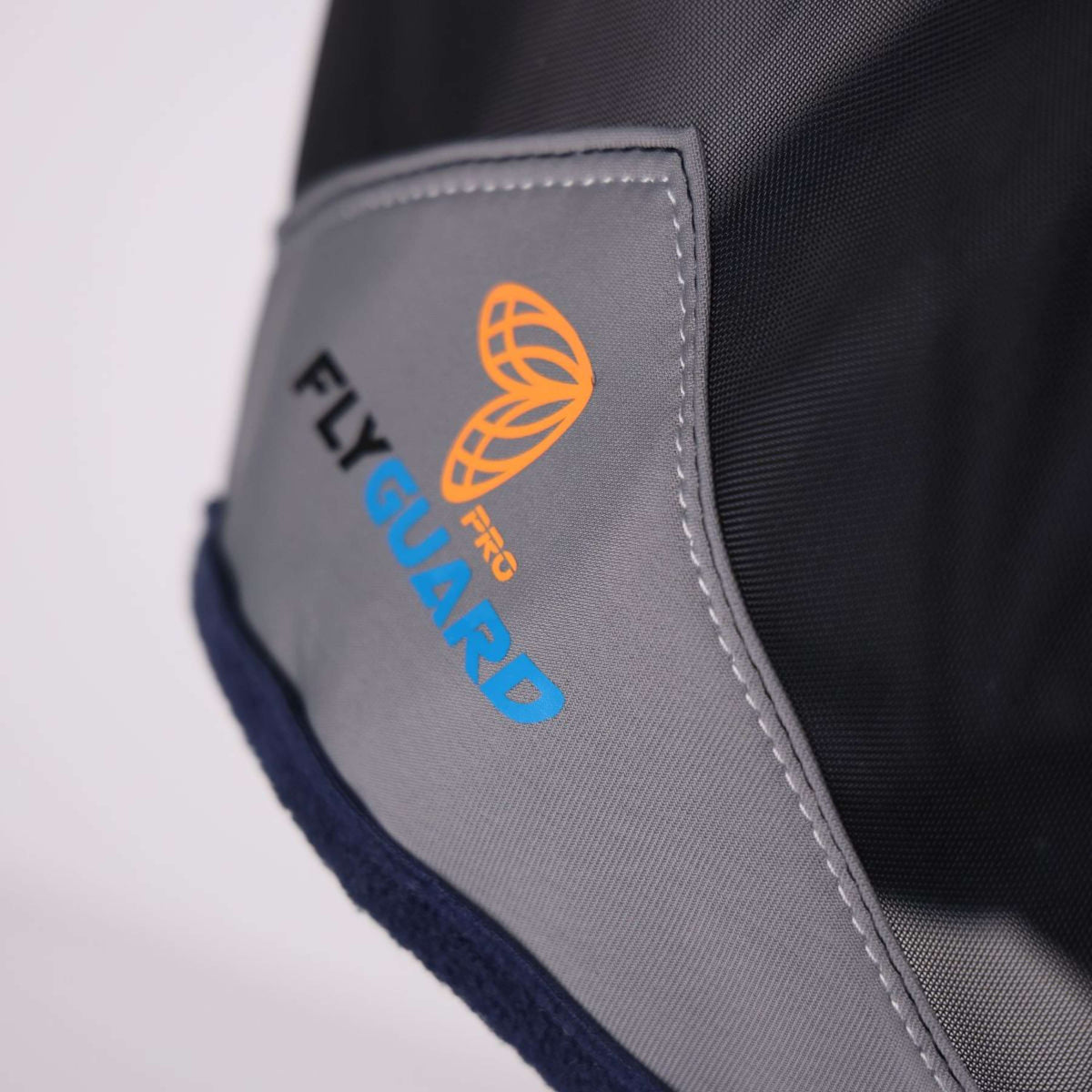 FlyGuard by Shires Masque Anti-Mouches Pro Fine Mesh avec Découpe D'oreille Marin