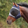 FlyGuard by Shires Masque Anti-Mouches Pro Fine Mesh avec Découpe D'oreille Marin
