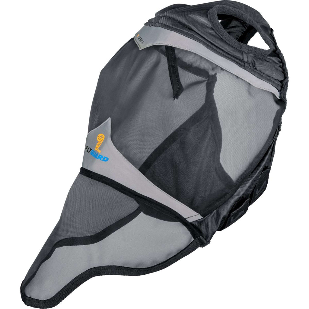 FlyGuard by Shires Masque Anti-Mouches Pro Fine Mesh met Ooruitsparing en Neusflap Jet
