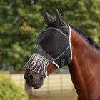 FlyGuard by Shires Masque Anti-Mouches Pro Air Motion avec Oreilles et Franges Khaki