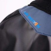 FlyGuard Masque Anti-Mouches Pro Air Motion avec Oreilles et Nez Deep Airforce Blue