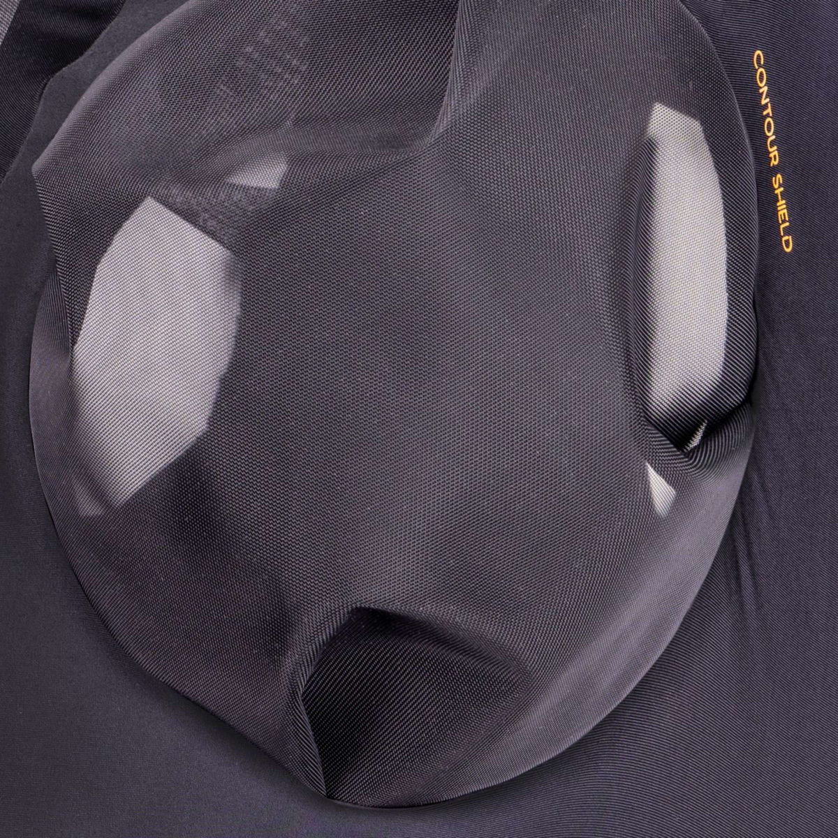 Shires Masque Anti-Mouches Stretch avec Nez Jet Black