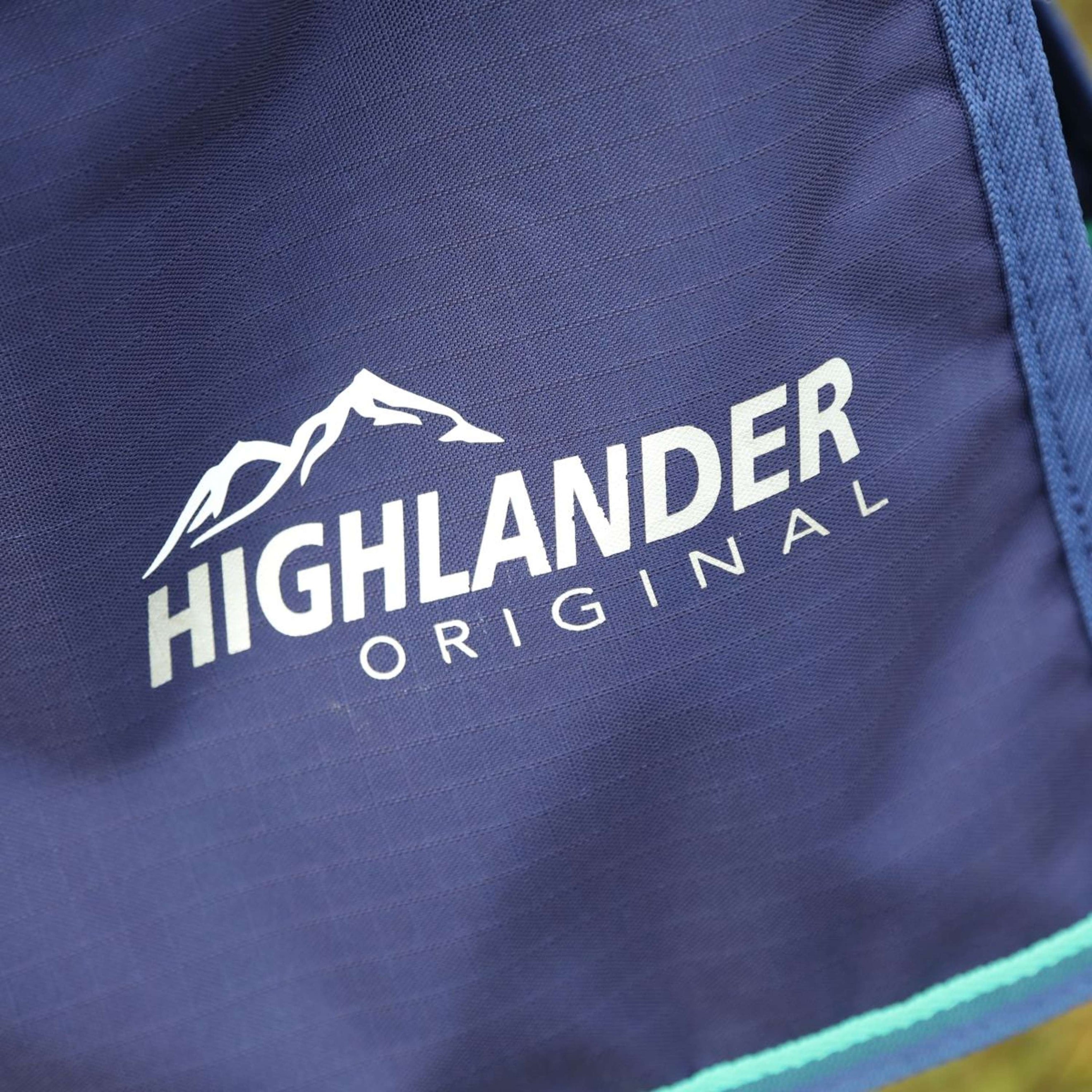 Highlander Original Couverture d'Hiver Turnout 100g Navy Forest