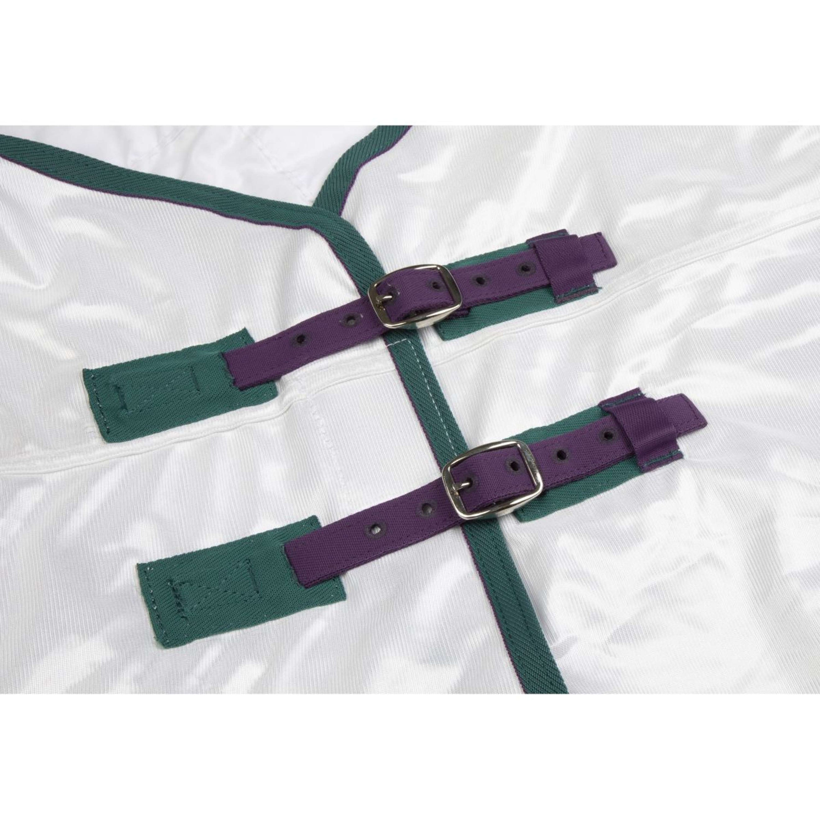 Highlander Plus Couverture Anti-Mouches Combo Blanc/Black Cherry Highlander Plus Couverture Anti-Mouches Combo Blanc/Black Cherry