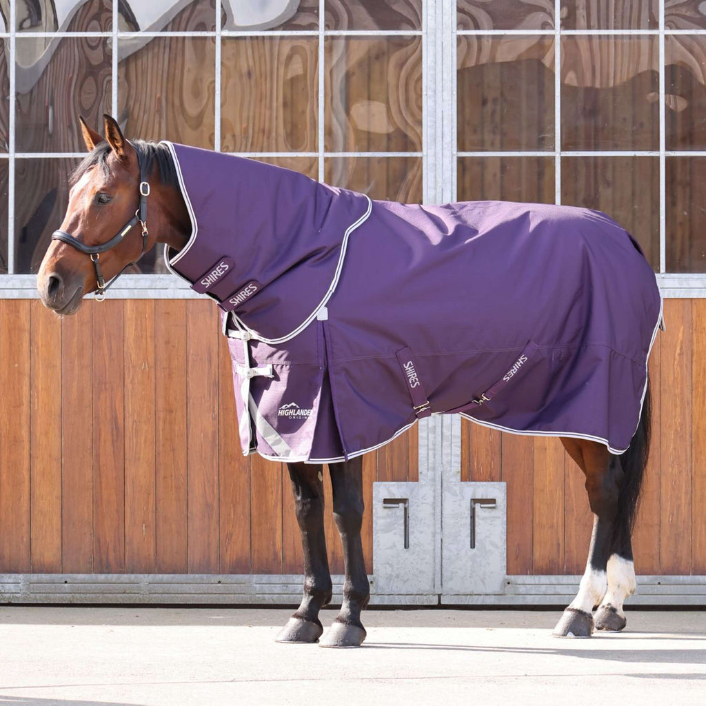 Shires Couverture d'Extérieur Original 100g Turnout avec Couvre-cou