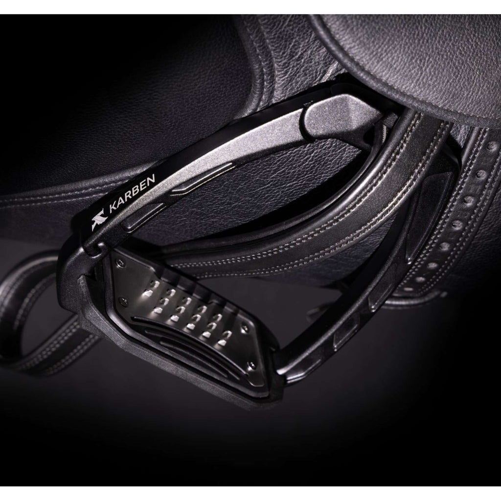 Karben by Shires Étrier Ultra Grip Noir