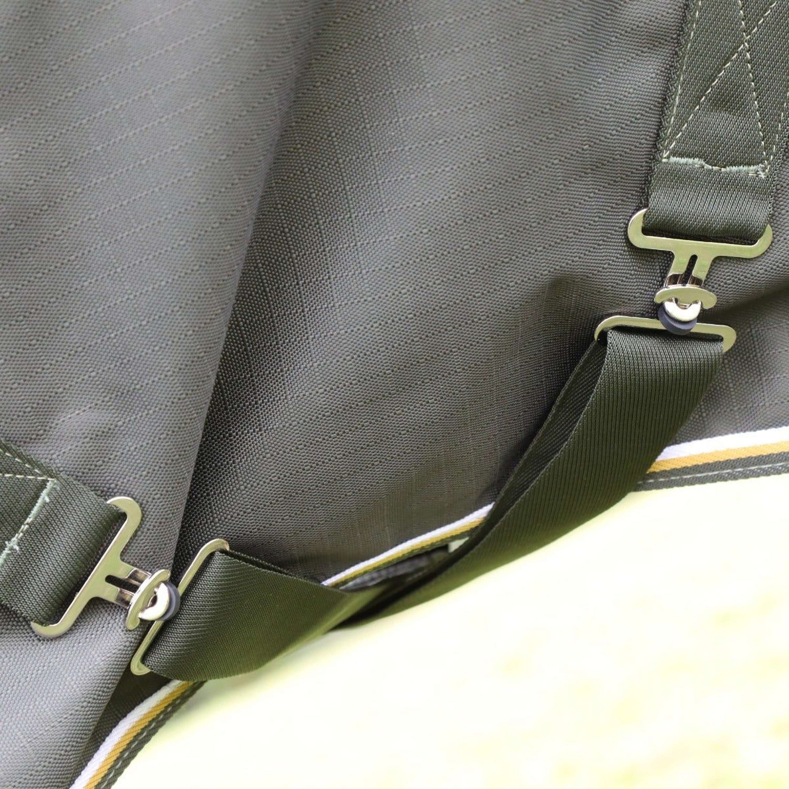 Highlander Plus Couverture Imperméable Turnout 50g Vert Highlander Plus Couverture Imperméable Turnout 50g Vert