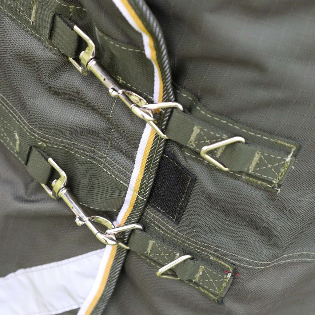 Highlander Plus by Shires Couverture Imperméable Turnout 50g Vert