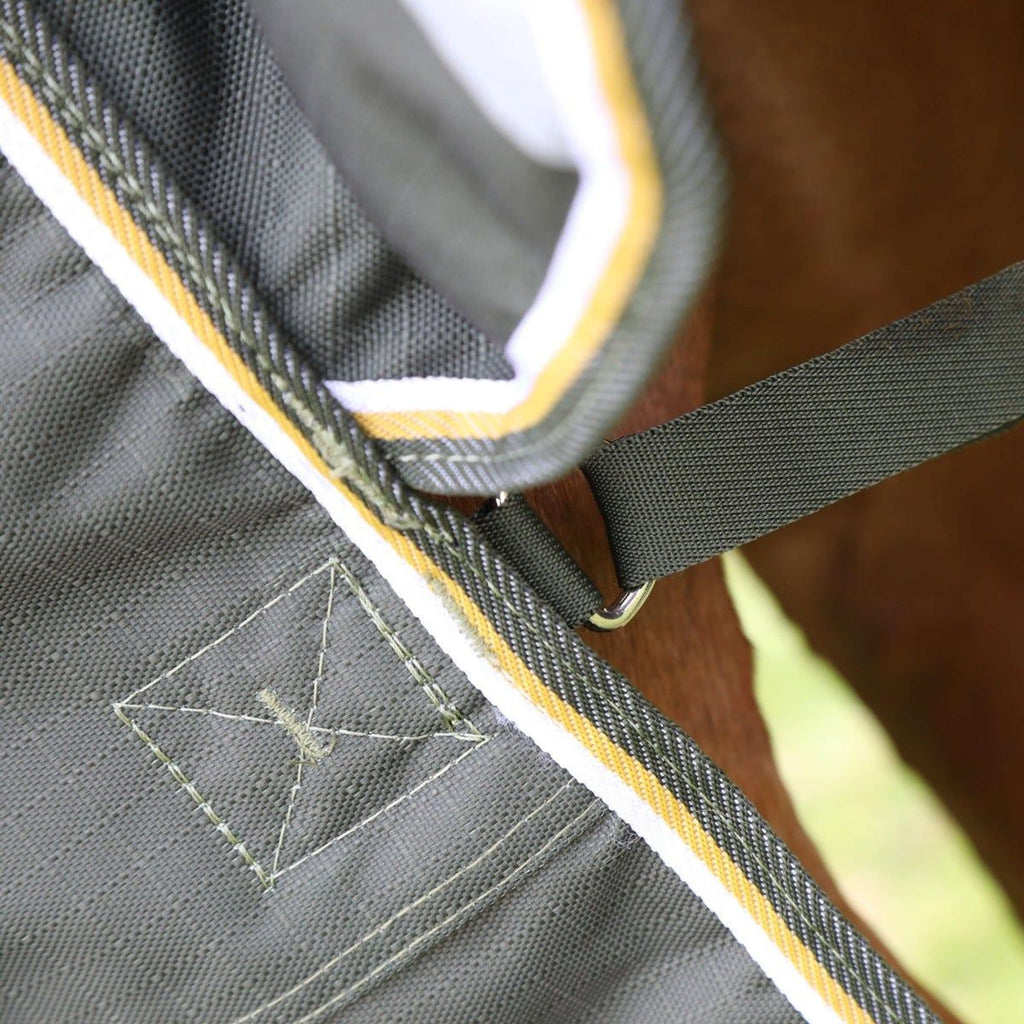 Highlander Plus by Shires Couverture Imperméable Turnout 50g Vert
