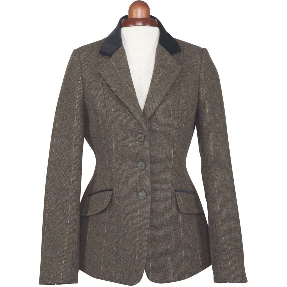 Aubrion by Shires Veste de Concours Saratoga Vert Check