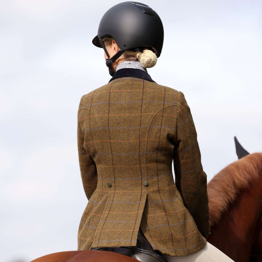 Aubrion by Shires Veste de Concours Saratoga Chêne Brun Check